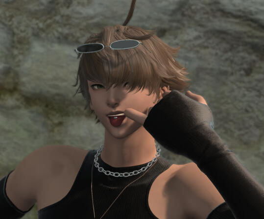 Caelius with his piercing