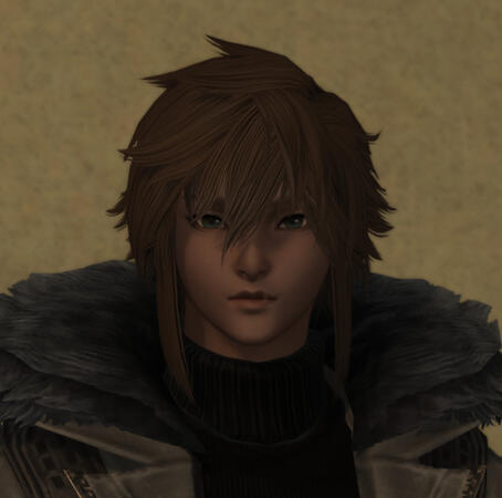 Caelius' face, Endwalker